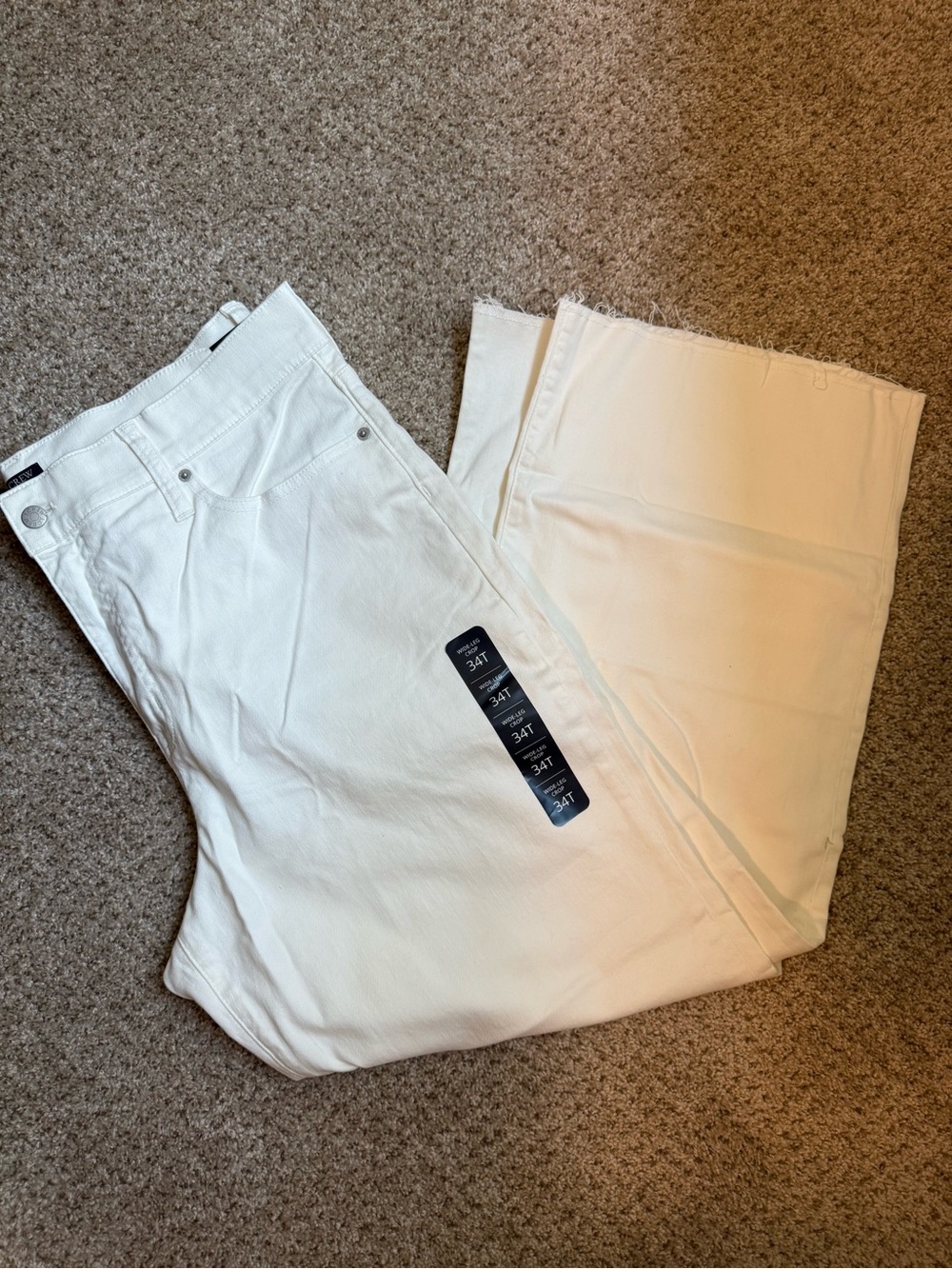 J Crew Wide leg Jean